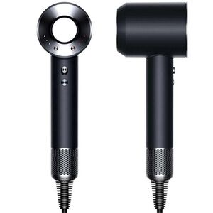 Dyson Hair Dryer with attachments in Black